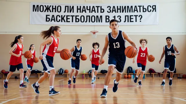 Можно ли начать заниматься баскетболом в 13 лет? С какого возраста отдавать ребёнка в баскетбол и как выбрать секцию